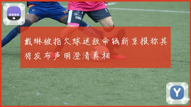 戴琳被指欠球迷救命钱新京报称其将发布声明澄清真相